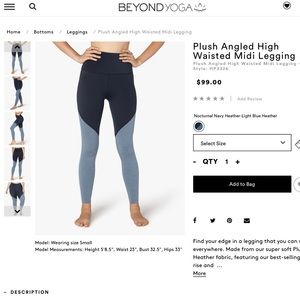 Beyond Yoga high waisted leggings